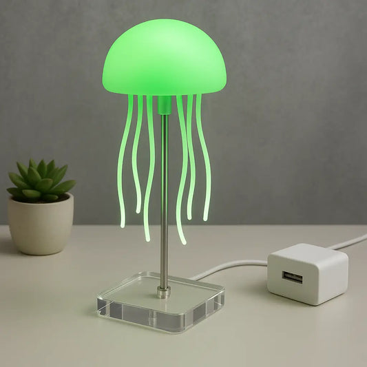 Lampe Méduse Rotative LED - Evidence.Luminaire