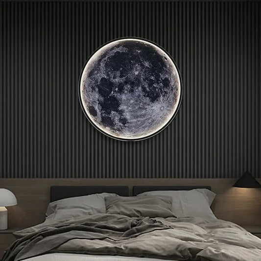 Lampe Murale Lune LED Moderne - Evidence.Luminaire