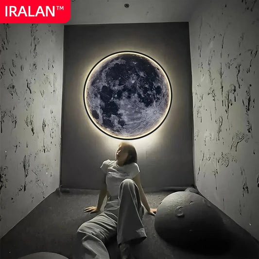 Lampe Murale Lune LED Moderne - Evidence.Luminaire